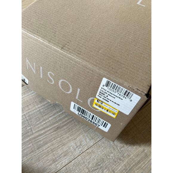 NEW Nisolo Almond Heeled Mules size 8 - Picture 8 of 9